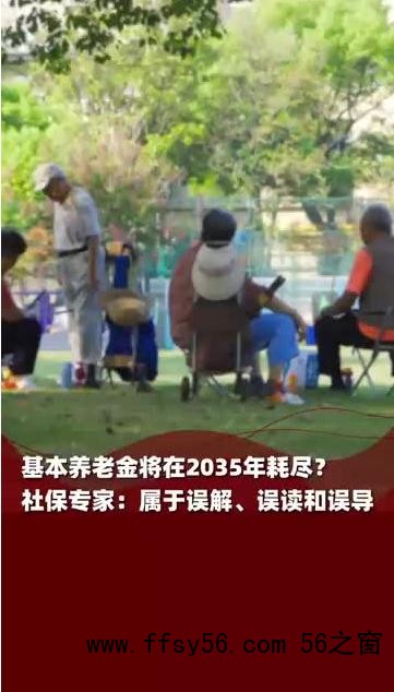 基本养老金2035年耗尽?专家回应