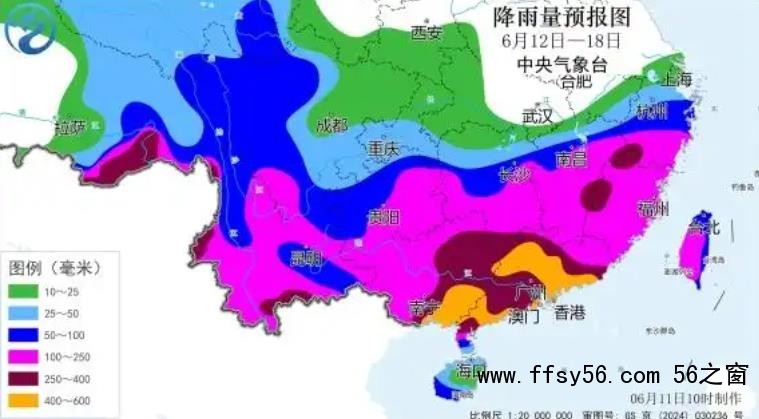 南方将进入强降雨集中期 