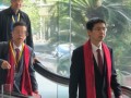 王兴兴披红围巾现身宇树上市仪式，千亿富豪诞生！
